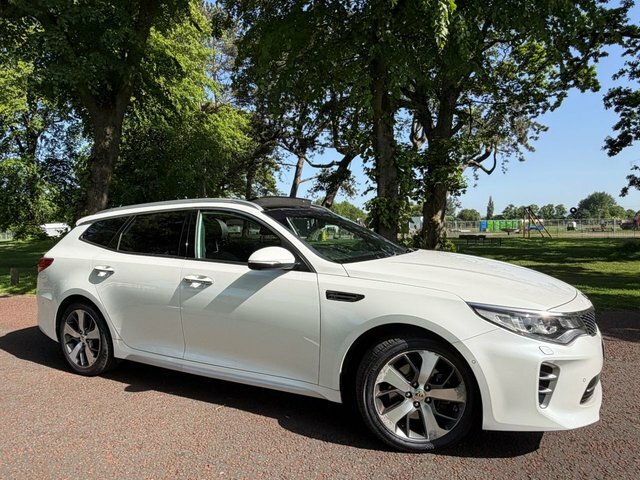 Kia Optima 2016 1.7 Crdi Gt-line S Sportswagon Dct White