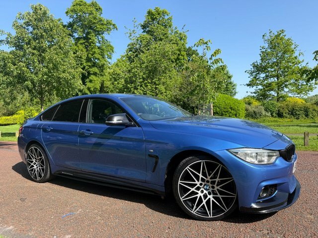 BMW 4 Series Gran Coupe 2014 2.0 420D M Sport Hatchback Blue