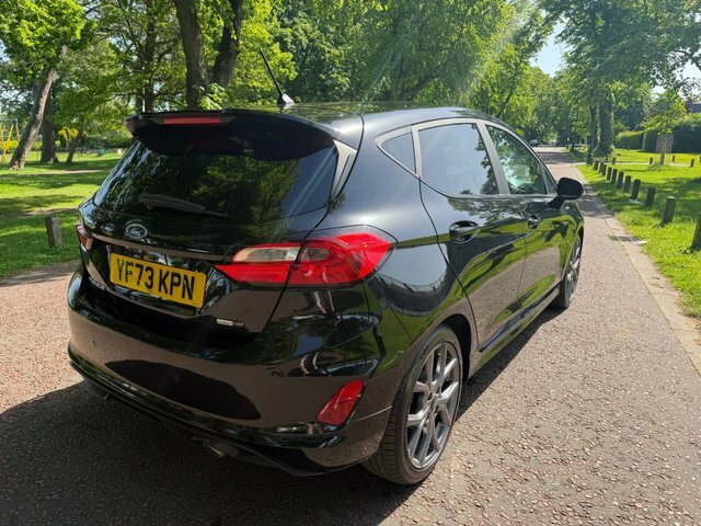 Ford Fiesta 2023 1.0T Ecoboost Mhev St-line Edition Hatchback YF73KPN Black #4