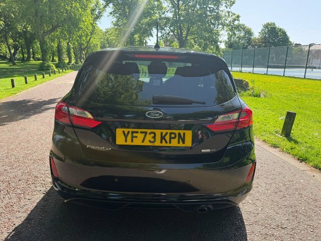 Ford Fiesta 2023 1.0T Ecoboost Mhev St-line Edition Hatchback YF73KPN Black #5