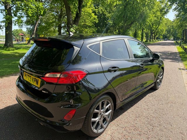Ford Fiesta 2023 1.0T Ecoboost Mhev St-line Edition Hatchback YF73KPN Black #3