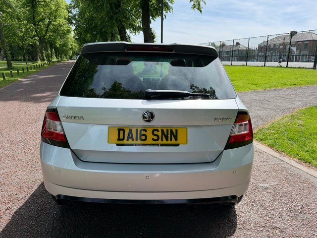 Skoda Fabia 2016 1.4 Tdi Monte Carlo Hatchback Manu Silver #5