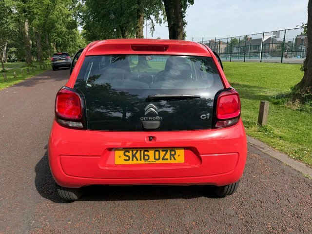 Citroen C1 2016 1.2 Puretech Feel Hatchback SK16OZR Orange #4