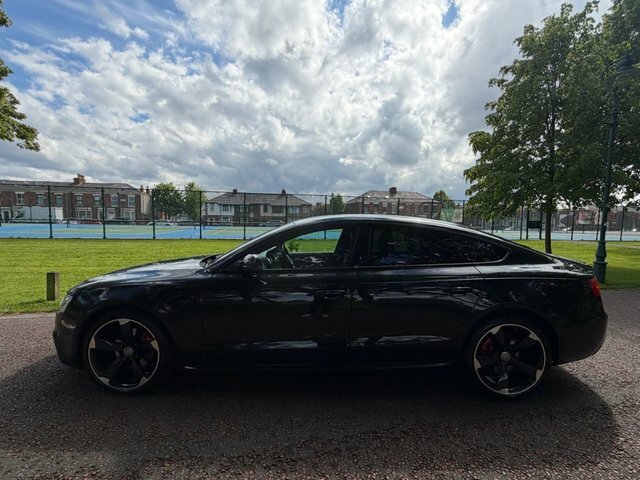 Audi A5 2014 2.0 Tdi Black Edition Sportback Mu Black #6
