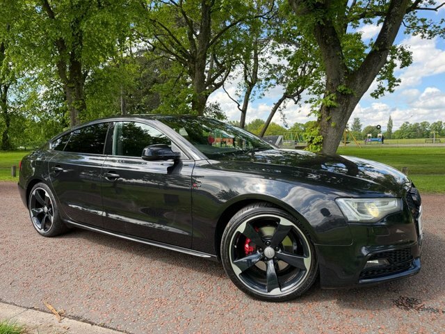 Audi A5 2014 2.0 Tdi Black Edition Sportback Mu Black