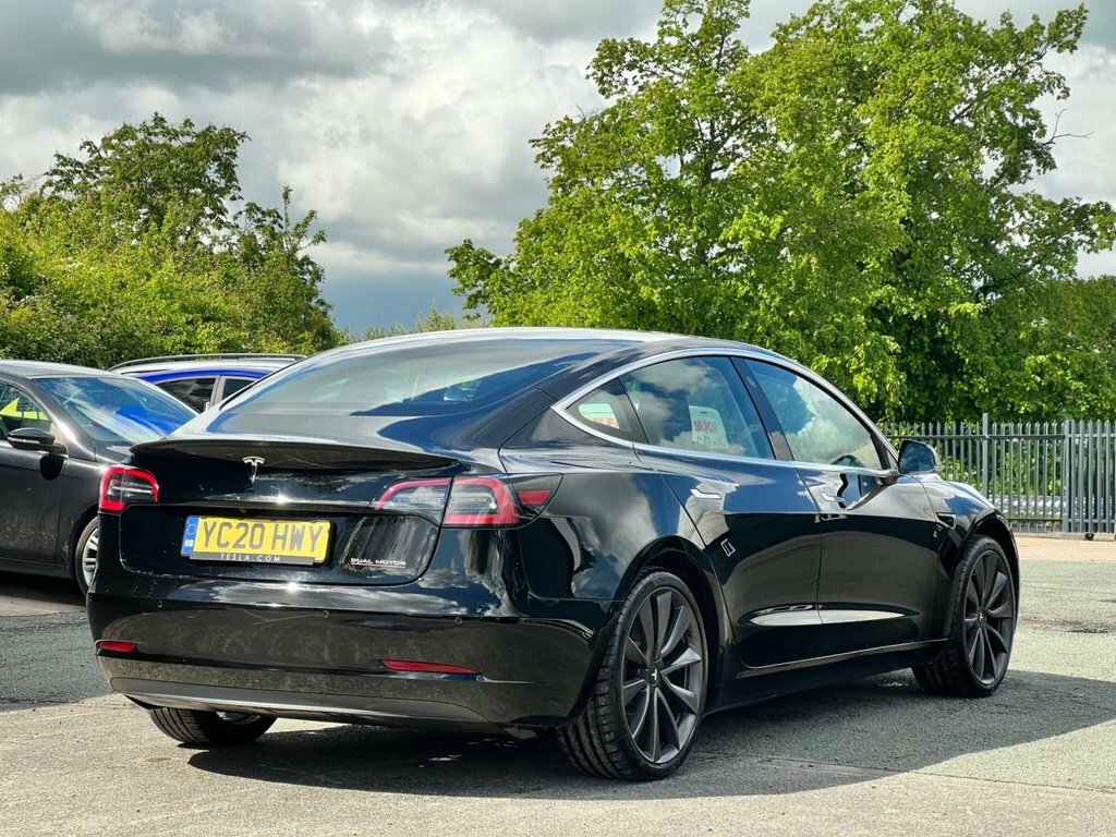 Tesla Model 3 Saloon YC20HWY Black #3