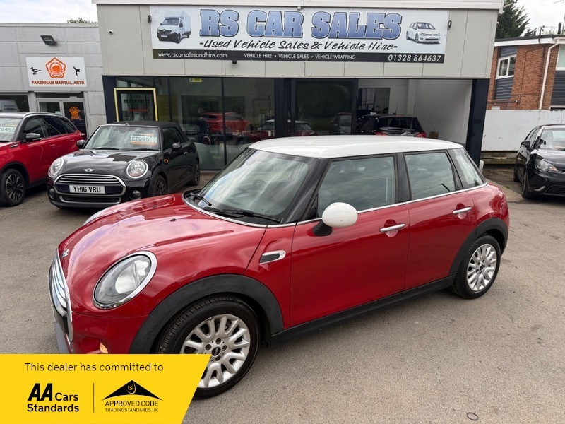Mini Hatch Hatchback Red