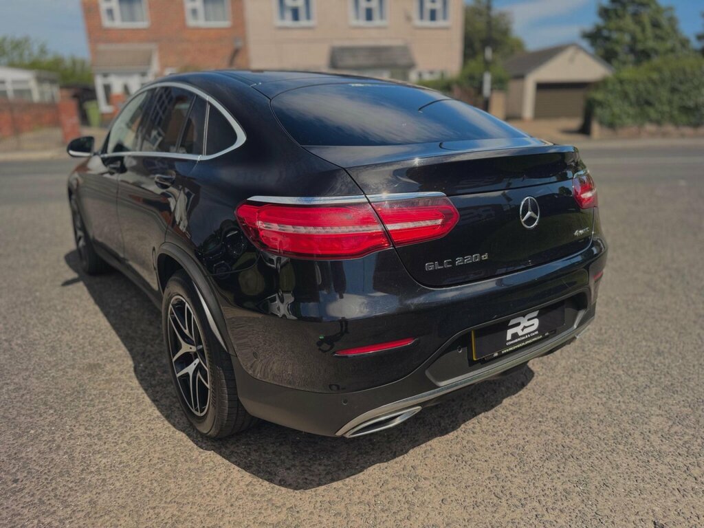 Mercedes-Benz GLC Class 2.1 Glc220d Amg Line Coupe G-tronic 4Matic Euro 6 Black