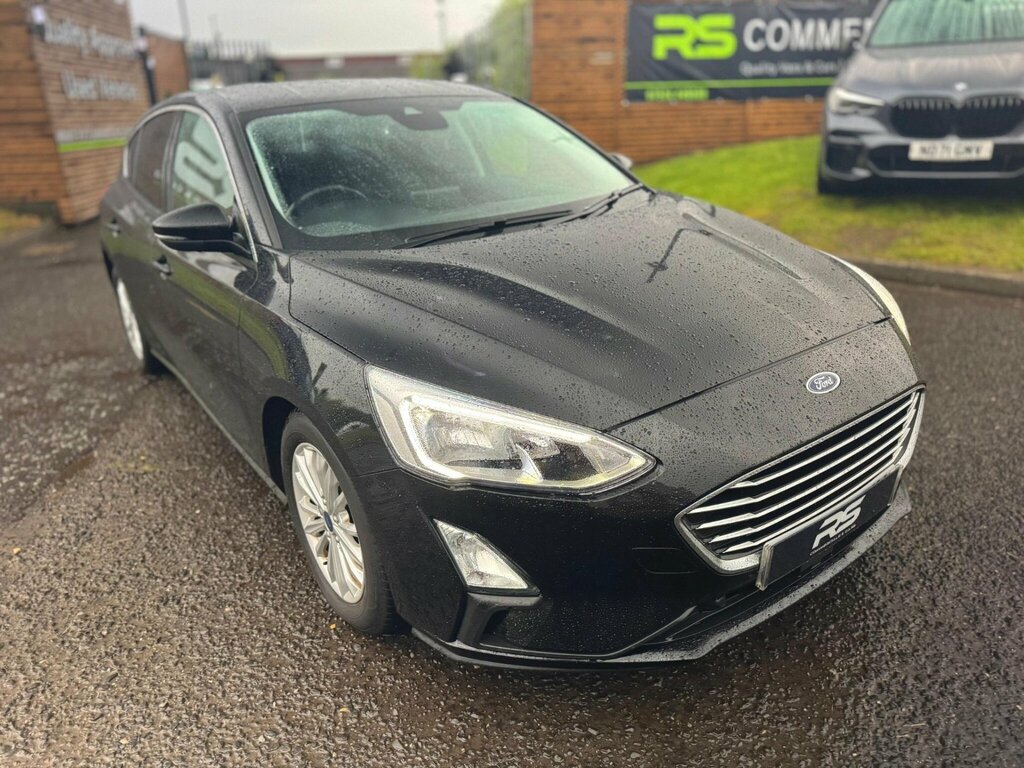 Ford Focus 1.5 Ecoblue Titanium Euro 6 Ss WN68EVU Black #2