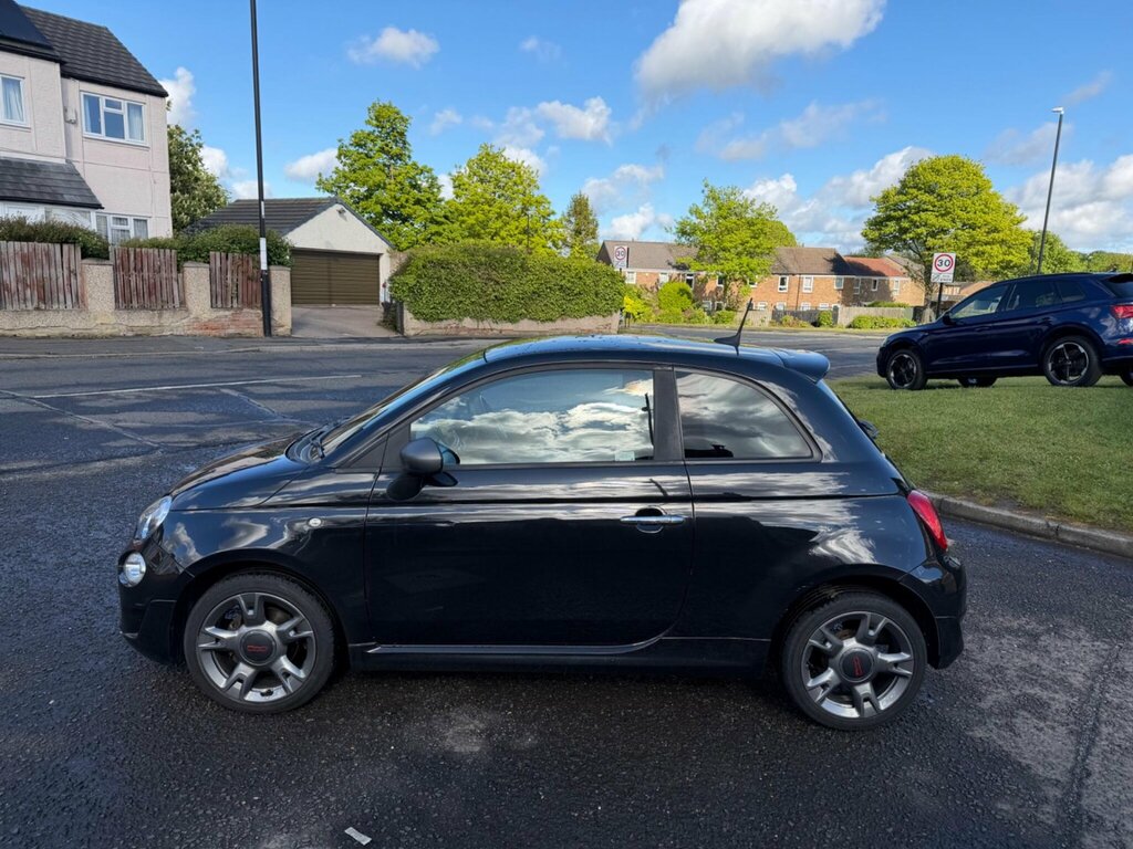 Fiat 500 1.2 S Euro 6 Ss NA66LLM Black #6