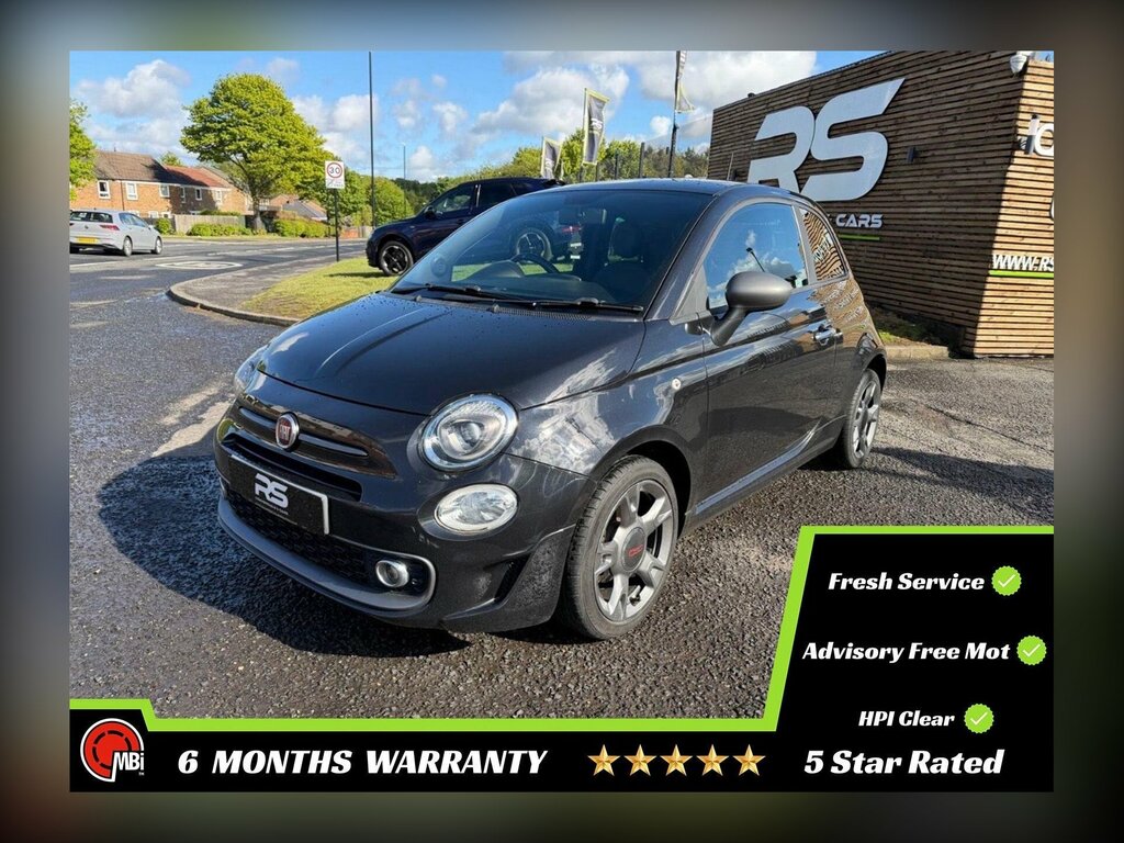 Fiat 500 1.2 S Euro 6 Ss Black