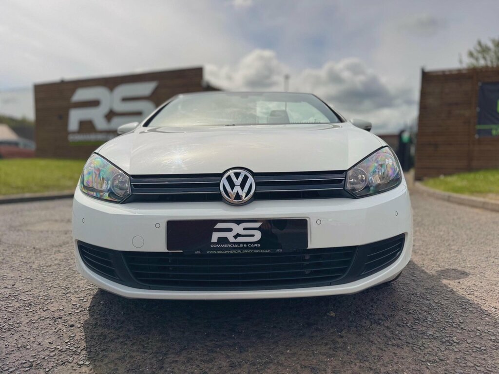 Volkswagen Golf 1.6 Tdi Bluemotion Tech Se Cabriolet Euro 5 Ss White