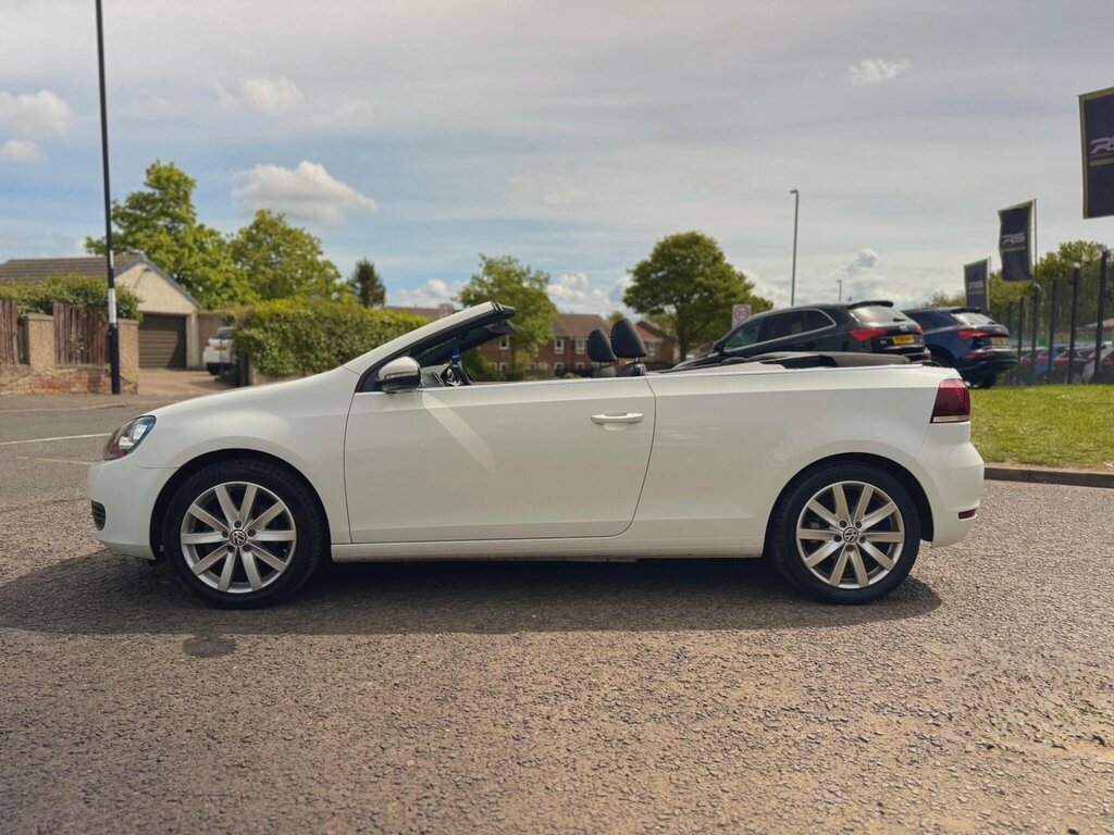 Volkswagen Golf 1.6 Tdi Bluemotion Tech Se Cabriolet Euro 5 Ss White #5
