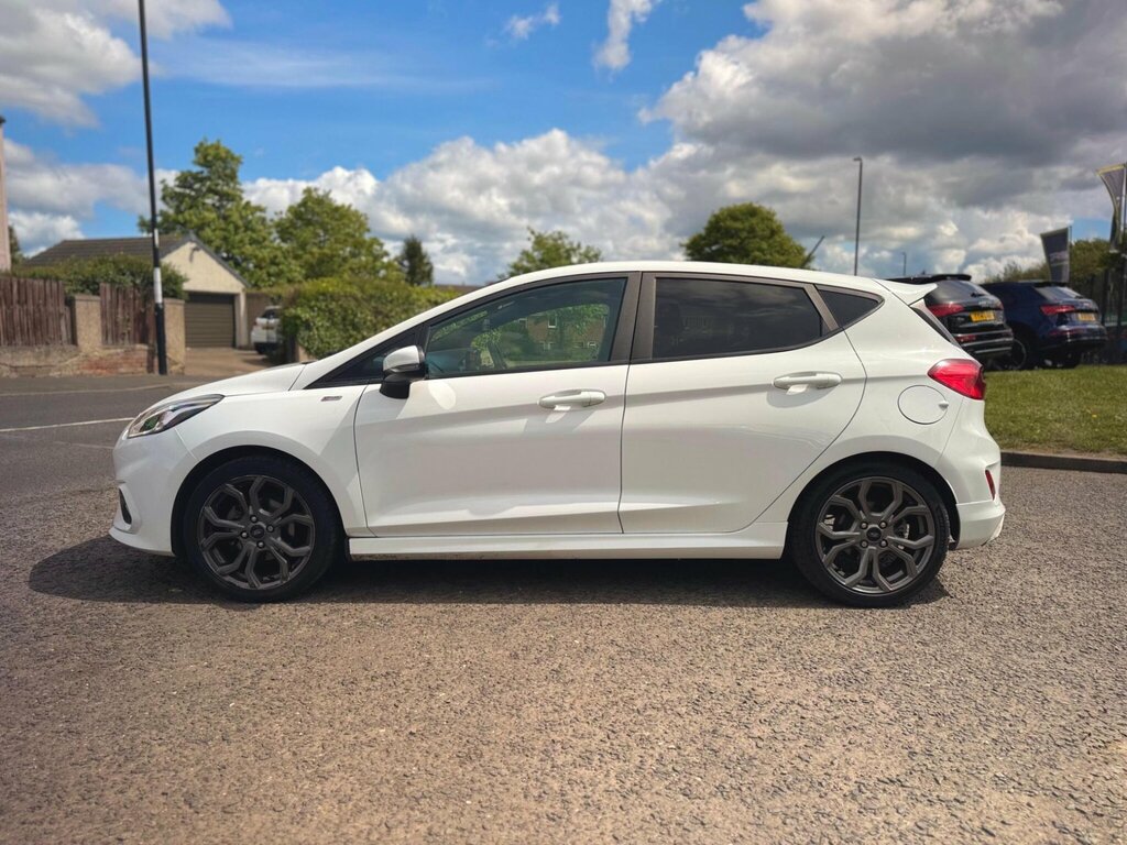 Ford Fiesta 1.0T Ecoboost St-line Euro 6 Ss DW03GGG White #3