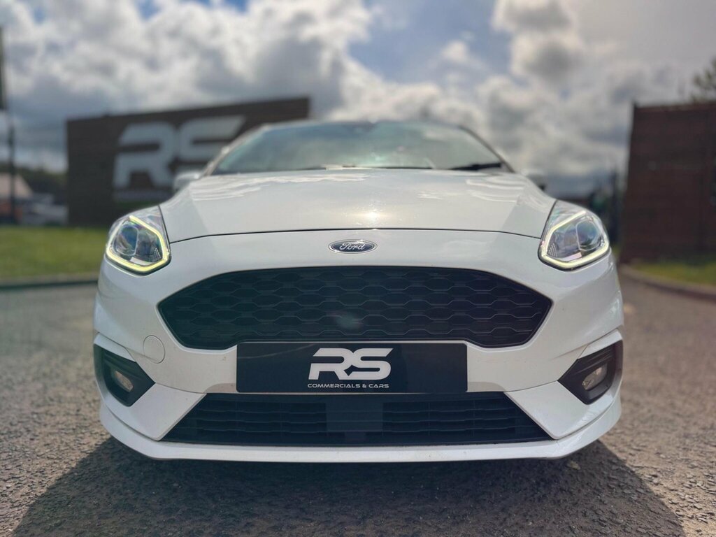 Ford Fiesta 1.0T Ecoboost St-line Euro 6 Ss White