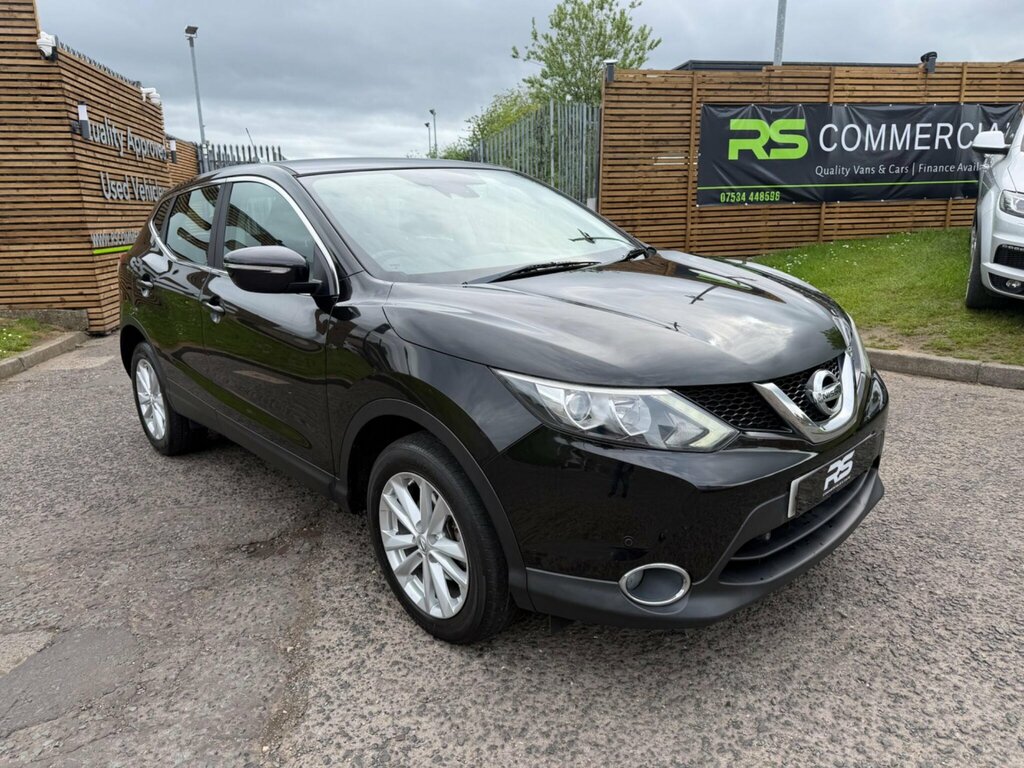Nissan Qashqai 1.5 Dci Acenta 2Wd Euro 5 Ss KT14UHG Black #2