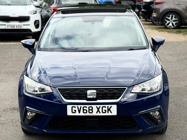 Seat Ibiza 1.0 Mpi Se Technology Hatchback GV68XGK Blue #4