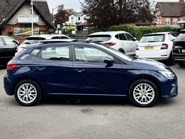 Seat Ibiza 1.0 Mpi Se Technology Hatchback GV68XGK Blue #6