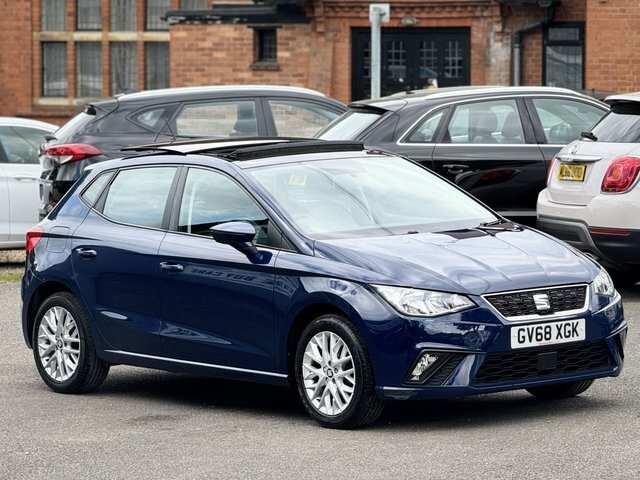 Seat Ibiza 1.0 Mpi Se Technology Hatchback GV68XGK Blue #2