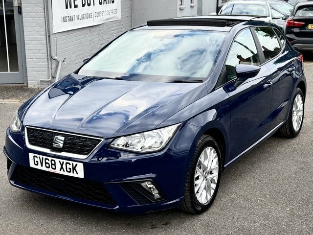 Seat Ibiza 1.0 Mpi Se Technology Hatchback GV68XGK Blue #3