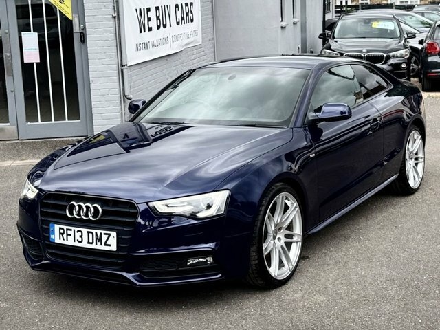 Audi A5 1.8 Tfsi Black Edition Coupe Eur Blue #3