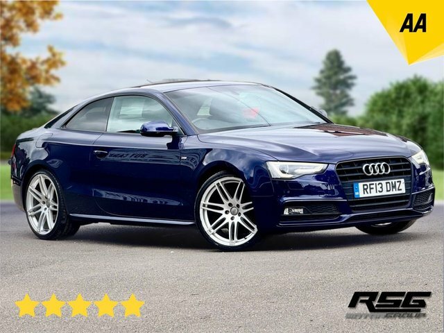 Audi A5 1.8 Tfsi Black Edition Coupe Eur Blue