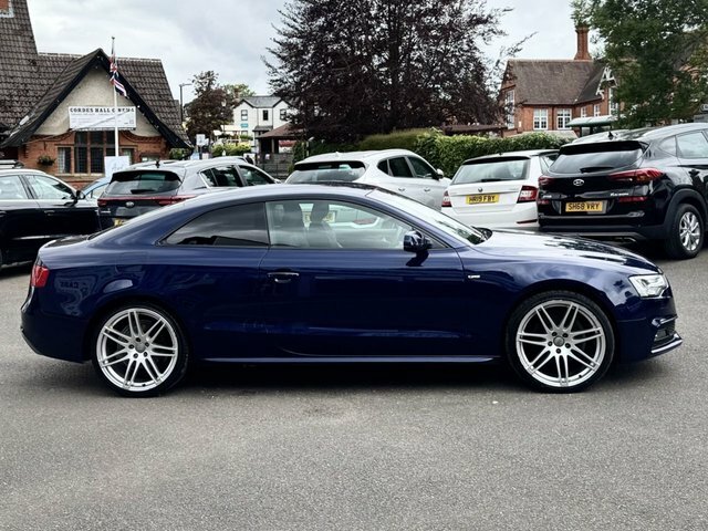 Audi A5 1.8 Tfsi Black Edition Coupe Eur Blue #6
