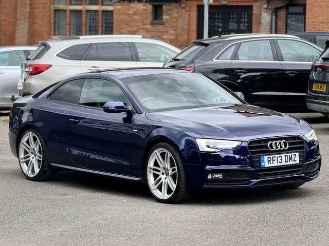 Audi A5 1.8 Tfsi Black Edition Coupe Eur Blue #2
