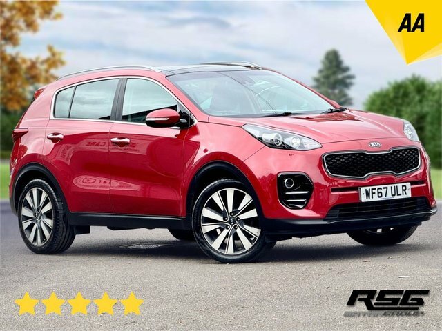 Kia Sportage 1.7 Crdi 3 Suv Euro 6 S S 114 Red