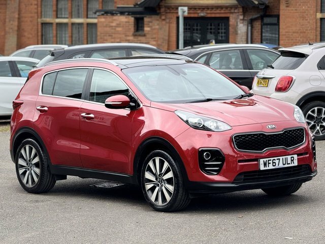 Kia Sportage 1.7 Crdi 3 Suv Euro 6 S S 114 WF67ULR Red #2