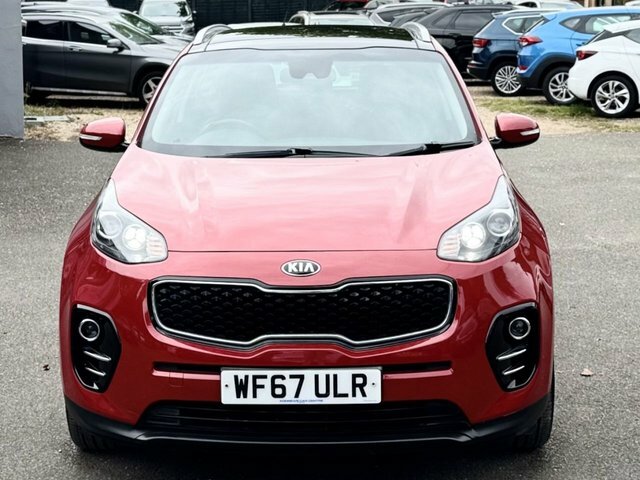 Kia Sportage 1.7 Crdi 3 Suv Euro 6 S S 114 WF67ULR Red #4