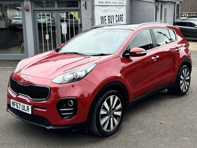 Kia Sportage 1.7 Crdi 3 Suv Euro 6 S S 114 WF67ULR Red #3