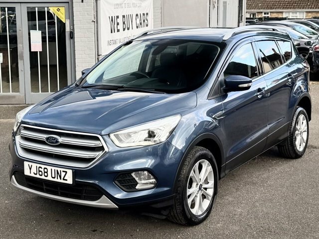 Ford Kuga 2.0 Tdci Titanium Suv Euro 6 S YJ68UNZ Blue #4