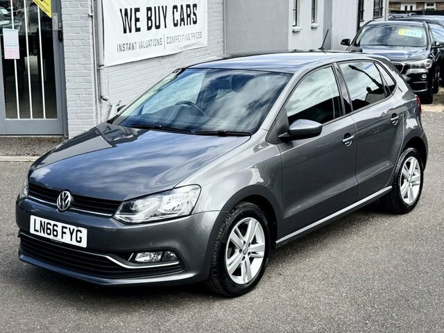 Volkswagen Polo 1.2 Tsi Bluemotion Tech Match Hatchback LN66FYG Grey #3