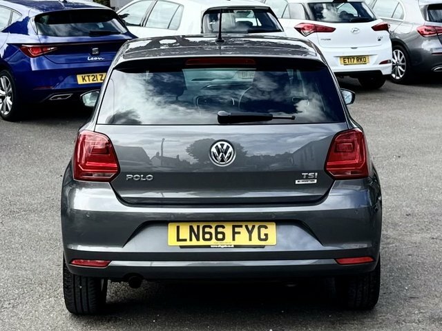 Volkswagen Polo 1.2 Tsi Bluemotion Tech Match Hatchback LN66FYG Grey #5