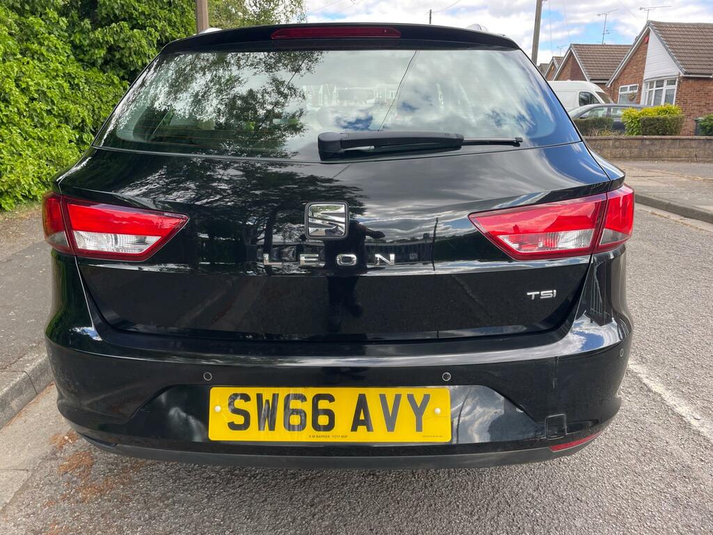Seat Leon 1.2 Tsi Se Sport Tourer Euro 6 Ss Black #4