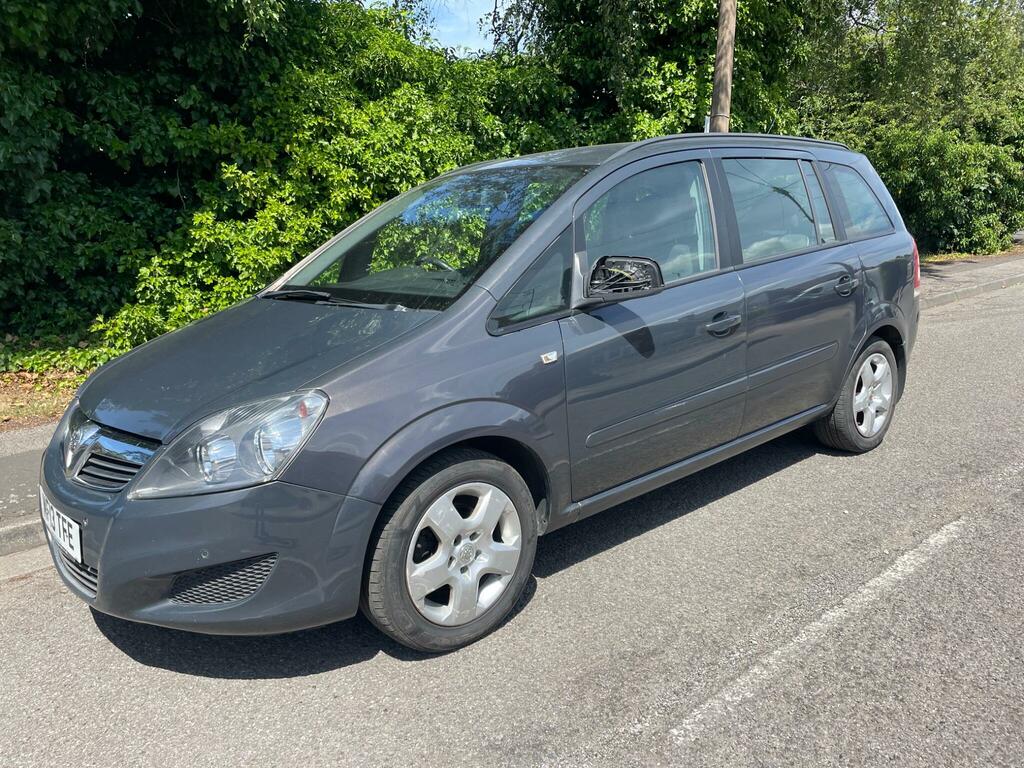 Vauxhall Zafira 1.6 16V Exclusiv Euro 5 Grey