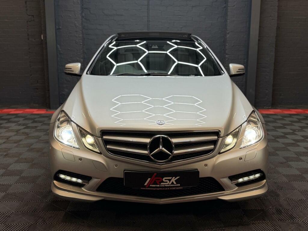 Mercedes-Benz E Class Coupe 3.0 E350 Cdi V6 Blueefficiency Sport G-troni Silver #3