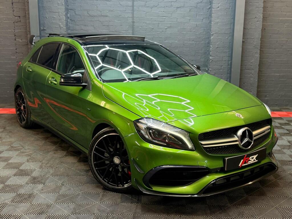 Mercedes-Benz A Class Hatchback 2.0 A45 Amg Premium Spds Dct 4Matic Eu Green