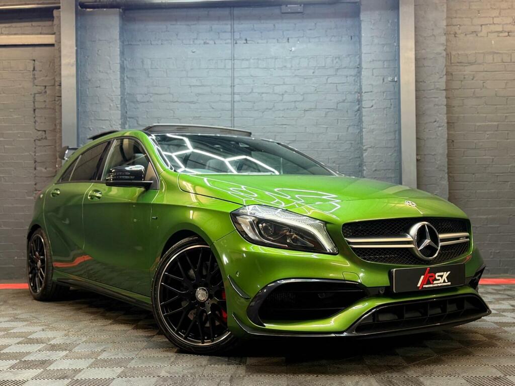 Mercedes-Benz A Class Hatchback 2.0 A45 Amg Premium Spds Dct 4Matic Eu WA18WRD Green #4