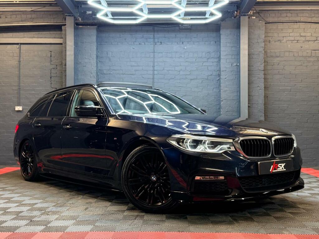 BMW 5 Series Estate 2.0 520D M Sport Touring Euro 6 Ss Black