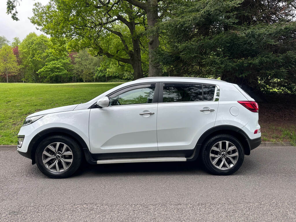 Kia Sportage 1.7 Crdi Isg 2 VNZ3210 White #5