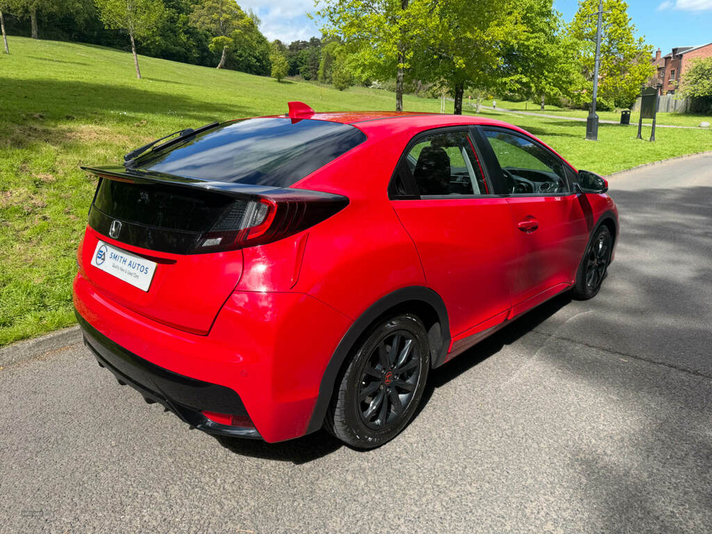 Honda Civic 1.6 I-dtec Se Plus Red #2