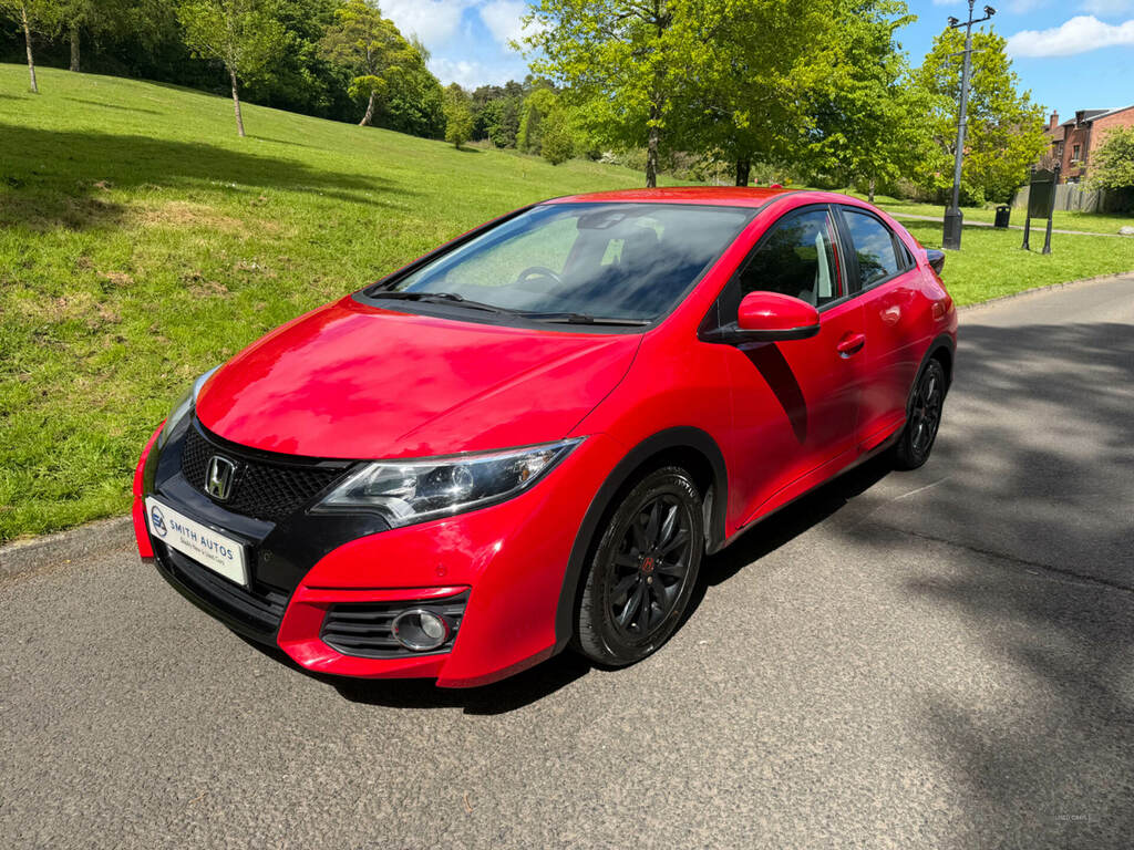 Honda Civic 1.6 I-dtec Se Plus Red #3