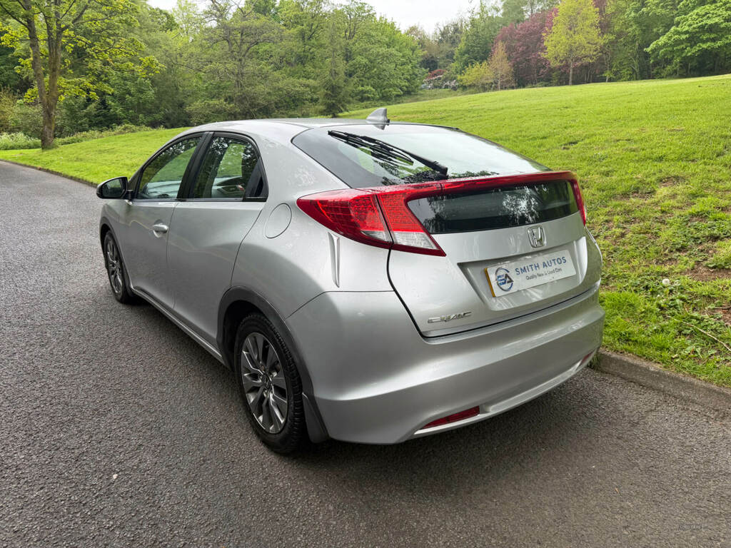 Honda Civic 1.6 I-dtec Se Silver #6
