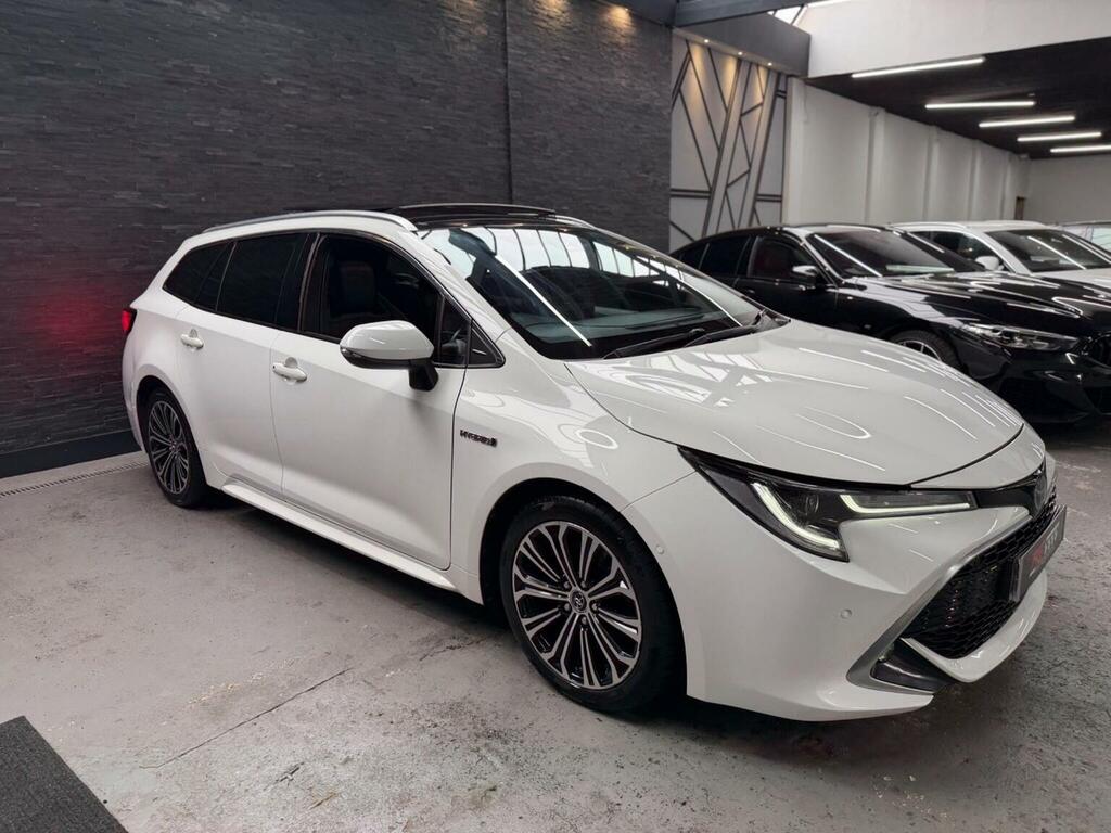 Toyota Corolla 2.0 Vvt-h Excel Touring Sports Cvt Euro 6 Ss YD69BJO White #2