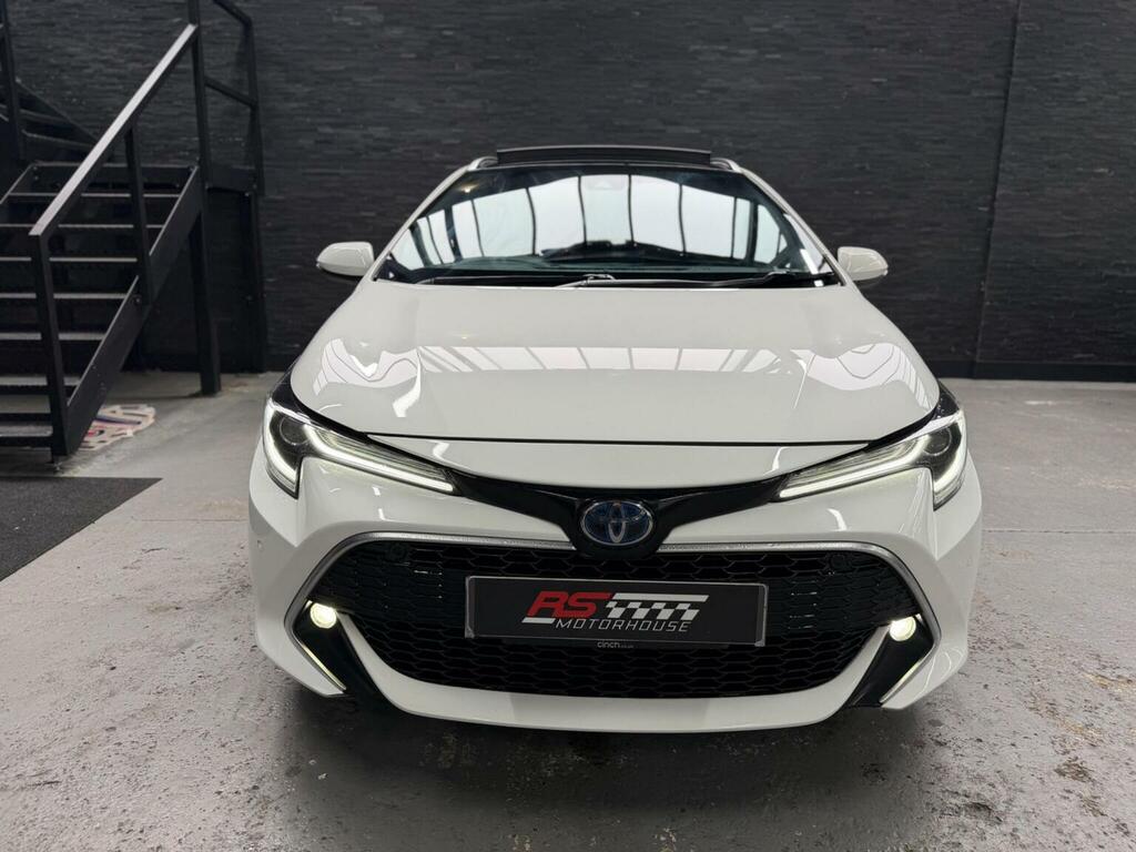 Toyota Corolla 2.0 Vvt-h Excel Touring Sports Cvt Euro 6 Ss YD69BJO White #4