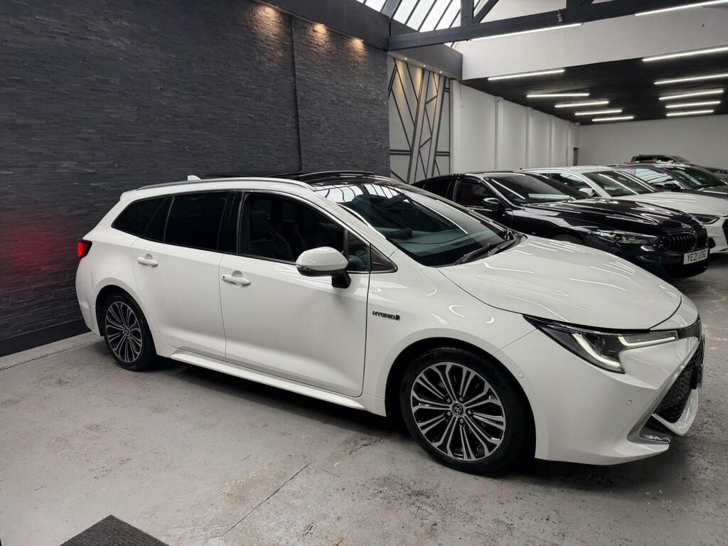 Toyota Corolla 2.0 Vvt-h Excel Touring Sports Cvt Euro 6 Ss YD69BJO White #3
