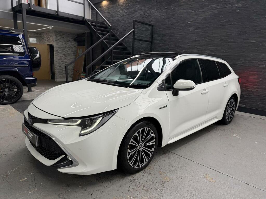 Toyota Corolla 2.0 Vvt-h Excel Touring Sports Cvt Euro 6 Ss YD69BJO White #5