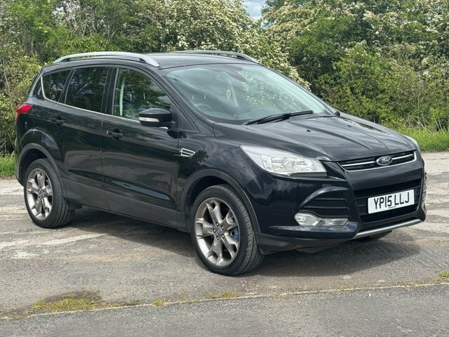 Ford Kuga Tdci Titanium Suv YP15LLJ Black #2